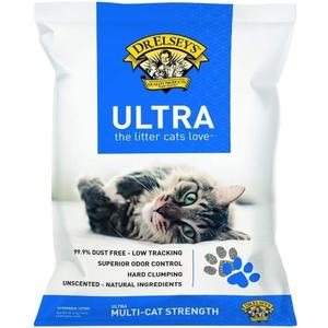 Dr.Elseys Feline Ultra Premium Clumping Cat Litter 40 Pound Bag