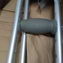 Hugo Mobility Adjustable Crutches for Walking, Tall Adult Walking Crutches, Comfortable Lightweight Crutches with Underarm Pad and Hand Grip