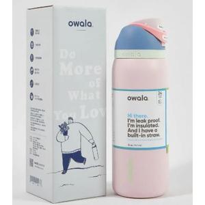 OWALA Freesip Bottle 24 OZ Pink Gloom