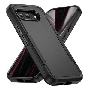 Warsia for Pixel 9a Case, with HD Screen Protector [Military Grade Drop Tested] Heavy-Duty Tough Rugged Shockproof Protective Case for Pixel 9a, Pink