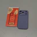 Vooii Magnetic for iPhone 17 Pro Case, Compatible with Magsafe (Premium Liquid Silicone) (Integrated Camera Control Button) Full Body Protective Anti-Scratch Microfiber Lining 6.3", Lavender Grey