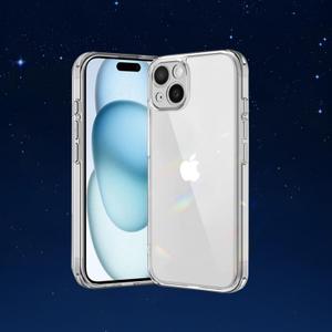 Transparent Clear Phone Case with Protective TPU Case Slim Lightweight Shockproof Protective Cover for Smartphones(Transparent,iPhone14plus)