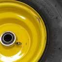 (2 Pack) MAXROLLORS 15x6.00-6 Front Tire and Wheel Assemblies Tubeless, 15x6-6 Replacement Compatible with John Deere 100 and D100 Series Riding Mowers, 3/4" Bearings, 3" Offset Hub, 4-Ply