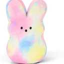 7.8" Soft Bunny Stuffed Animal - Adorable Spring Plush Toy for Easter Basket Stuffers, Holiday Home Decor & Kids GiftsColorful Tu