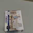 VEYOFLY Fly Trap Indoor, Fruit Fly Traps for Indoors Flying Insect (2 Device + 6 Refills) Gnat Traps for House Indoor, Bug Zapper Indoor, Gnat Killer Catcher & Fruit Fly Killer Light Plug in (White)