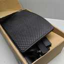 Rfiver Rolling TV Stand with Laptop Shelf, Mobile TV Stand with Upgraded Wheels for 32-75 Inch TVs, Height Adjustable Mobile TV Cart up to 88lbs, Portable TV Mount Stand for Outdoor, Home, Office