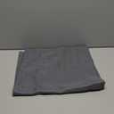 D'Moksha Homes Charcoal Grey Table Runner 14 x 72 Inch - Faux Linen - Wrinkle Resistant, Machine Washable - 100% Recycled Fabric