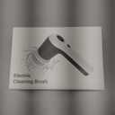 Electric Spin Scrubber, Cordless Shower Scrubber with Battery Level Display, 2 Speeds Electric Scrubber for Cleaning with 6 Replaceable Heads, Cleaning Brush for Bathroom/Sink/Window (White)