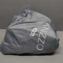 Air Mattress Twin with Built-in Pump, Blow Up Mattress with Soft Flocked Top, Leakproof Inflatable Mattress, Foldable Waterproof Air Bed for Home, Guests, Camping, with Storage Bag (Deep Blue)