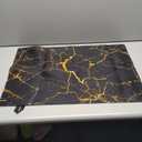 Electric Stove Top Cover Protector  Black Gold Marble Texture Glass Flat Top Stove Mat Oven Induction Cooktop Mat for Ceramic Countertop Mats Heat-Resistant Dish Drying Mat