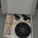 slopehill Professional Ionic Hair Dryer with Diffuser - Lightweight, Compact, Powerful & Fast Salon Blow Dryer with High Speed Brushless Motor for Travel, Women & Men Ceramic, Black LH1003