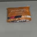 INNERSY Women's High Cut String Bikini Panties Stretchy Sexy Cotton Underwear 6-Pack (Large)