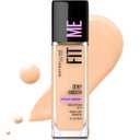 Maybelline Fit Me Dewy + Smooth Liquid Foundation Makeup, Classic Ivory, 1 Count