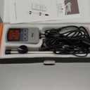 Hygger Marine 500W Titanium Aquarium Heater for Salt Water and Fresh Water, Digital Submersible Heater with External IC Thermostat Controller and Thermometer, Fish Tank Heater for Fish Tank 60-120Gallon