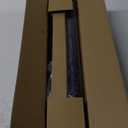 Curtain Rods for Windows 32-90 Inch, 1 Inch Adjustable Black Curtain Rod Set with Brackets, Easy Install