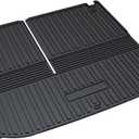 Highlander Cargo Mat - Compatible with 2020 2021 2022 2023 2024 Toyota Highlander, All Weather Protector Rear Cargo Liner Trunk Tray Floor mat3D Tech Modeling Waterproof Durable Odorless Accessories