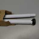 AceMining Sliding Door Security Bar,Heavy Duty Sliding Patio Door Lock Bar, 20-50inch Adjustable Multi-use Window Security Bars, Sliding Door Stopper,White,1Pack