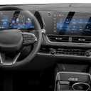 Karltys [Upgrade] 2 Pack Screen Protector for 2026 2025 Chevy Equinox 11.3-Inch Navigation & 11-Inch Dashboard for Models LT /RS /ACTIV [No Glare & Fingerprint] Tempered Glass 2026 2025 Chevy Equinox Accessories