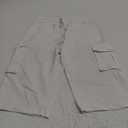 White Shorts with Elastic (White, Medium)
