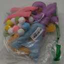 Felt Happy Birthday Garland Rainbow Banner Reusable Happy Birthday Sign Party Supply for Party Decor(Bright Color,Normal)