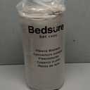 Bedsure GentleSoft Fleece Bed Blankets Queen Size Oxford Tan - Soft Lightweight Plush Fuzzy Cozy Luxury Blanket Microfiber, 90x90 inches