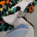 Hilinker Women's Leopard Bikini Swimsuits V Neck High Waisted 2 Piece Bathing Suits (Medium, Coral)