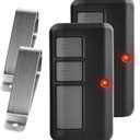2 for 953EV/EVC 953ESTD Universal Chamberlain Garage Door Opener Remote