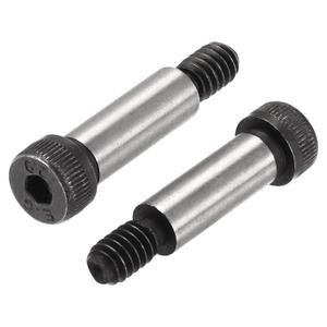 Uxcell Alloy Steel Hexagon Socket Head Shoulder Screws Bolts, 3/4" Shoulder Length, 5/16" Shoulder Dia, 1/4-20 Thread, 6pcs