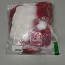 Women Mrs Santa Claus Costume Elegant Sweetie Christmas Fancy Dress Outfit (Red, S)