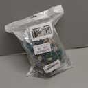 wonuu Artificial Mini Sisal Christmas Trees Snow Frost with Wooden Bases for Home Party Decoration Ornament DIY Craft (Blue-Green, Mixed 30 pcs)