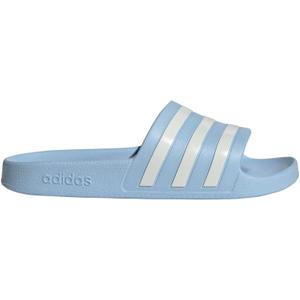 adidas Women's Adilette Aqua Slide Sandals (Blue) 11