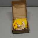 Outus Spring Sunflower Porch Goose Costume Set Sunflower Skirt Dress and Sunflower Hat Sunflower Goose Clothes for Cement Goose Spring Outdoor Garden Yard Patio Lawn Goose Statue