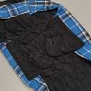 Kuoser Warm Dog Coat, Waterproof Dog Jacket for Extra Large Dogs, Adjustable Durable XL Doggie Winter Coat Reversible Cozy Puppy Cold Weather Apparel from Small to Large Breed, Blue XL