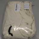 Tatuo 3 Pcs Computer Office Chair Cover Universal Rotating Chair Slipcovers Protector Removable Washable Office Armrest Covers with Zipper for High Back Seat Backrest(L,Waffle,Faint Yellow)