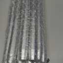 MTLEE 16 Pcs 10 Inch Long Tapered Candle Stick Bulk Smokeless Unscented Burning Candlestick Paraffin Wax with Cotton Wick for Dinner Valentine Wedding Birthday Anniversary Party Church(Sliver) (Silver)