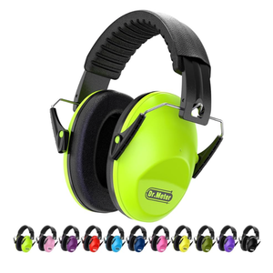 Dr.meter Ear Muffs for Noise Reduction: SNR27.4 Noise Cancelling Headphones for Autism with Adjustable Headband - Kids Ear Protection for Monster Truck, Airplane, Fireworks, Concerts and Kids Autism
