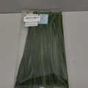 TOAOB 100pcs Pipe Cleaners Moss Green Chenille Stems for Crafts 6mm x 12 Inch Fuzzy Sticks Craft Supplies for DIY Art Craft Projects Home Decorations