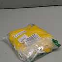 Lukovee Dog Raincoat, Adjustable Dog Rain Jacket with Clear Hooded Double Layer for Large Medium Small Dogs Puppies, Waterproof Rain Coat Poncho with Reflective Storage Pocket & Rim (Yellow,M)