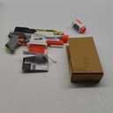Nerf Modulus Stryfe Motorized Blaster - Fires 6 Darts in a Row - Includes Drop Grip, Barrel Extension, 6-Dart Clip, 6 Nerf Elite Darts