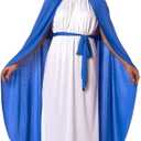 Morph Virgin Mary Costume for Kids, Virgin Mary Costumes for Girls, Saint Costumes for Girls, Halloween Costumes for Kids, Size: L