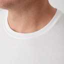 Hanes Men's Undershirt Packs, Stay-Tucked Soft Cotton Undershirts, Best Undershirts for Men, White/Black/Asstd Multipacks (White, M)