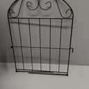 Samamixx Decorative Garden Fence, 19 Panels No Dig Metal Fencing 21ft(L)  22in(H) Animal Barrier Border for Dog, Landscape Edging with No-Dig Stakes for Yard Lawn Patio Flower Beds Outdoor