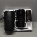 Juicer Machines, 5.3" Large Feed Chute Cold Press Juicer with Double Press Technology, 400W Motor, High Juice Yield, Easy to Clean, Masticating Juicer for Whole Vegetables & Fruits, Black