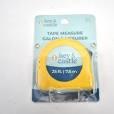 Key & Castle Tape Measure Professional Quality Magnetic Tip Yellow Case 25-ft
