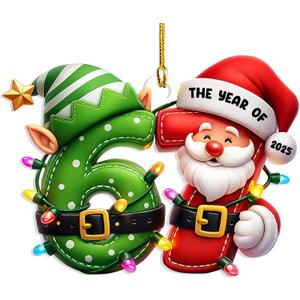 67 Ornament, Funny Six Seven Ornaments, Acrylic 6 7 Trending Ornaments Decoration 2025, Christmas Decorations 2025, 6 7 Meme Gifts for Teen Girl, Boy, Viral Xmas Decor