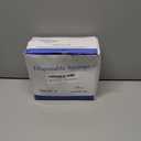 100 Pcs -2.5ml Luer lock Syringe with 23ga (25mm) Needle, Individually Packaging Disposable Plastic Syringes and Needles for Scientific Labs, Industrial, Animal and Pet Supplies