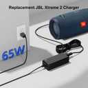 19V Replacment for JBL Xtreme 2 Charger Compatible with JBL Xtreme, Xtreme 2, Boombox 1/2, Extreme Portable Wireless Bluetooth Waterproof Speaker 8.8FT Replacment for JBL Speaker Power Cord