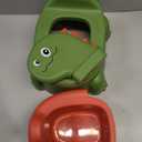 Potty Seat Potty Training Chair Baby Toddler Boys Girls Toddler Dinosaur Potty Comfortable Children 1-6 Years Old Baby Toilet Toddler Animal Potty Seat With Lid Back Potty Trainer (Green)