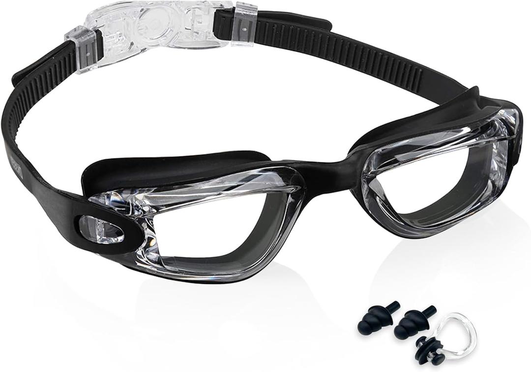 Aegend Swim Goggles for Kids 3-14 | Anti-Fog, No-Leaking, Pool & Beach