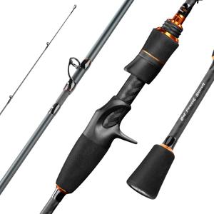 KastKing Zephyr Spin and Bait Finesse Fishing Rod, Lightweight Casting & Spinning Rods, IM6 Graphite Blanks, Cast Lure Down to 1/64oz, Zirconia Ring, Split Reel Seat, EVA Handle, Alignment Marker Bait Finesse-6'3"- Ul- Fast (2pcs)